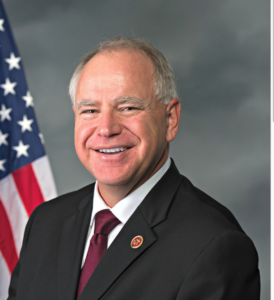 MinnesotaGovernor Tim Walz1a 274x300 - Who Will Make the Final Cut as Vice Presidential Running Mate for Kamala Harris?