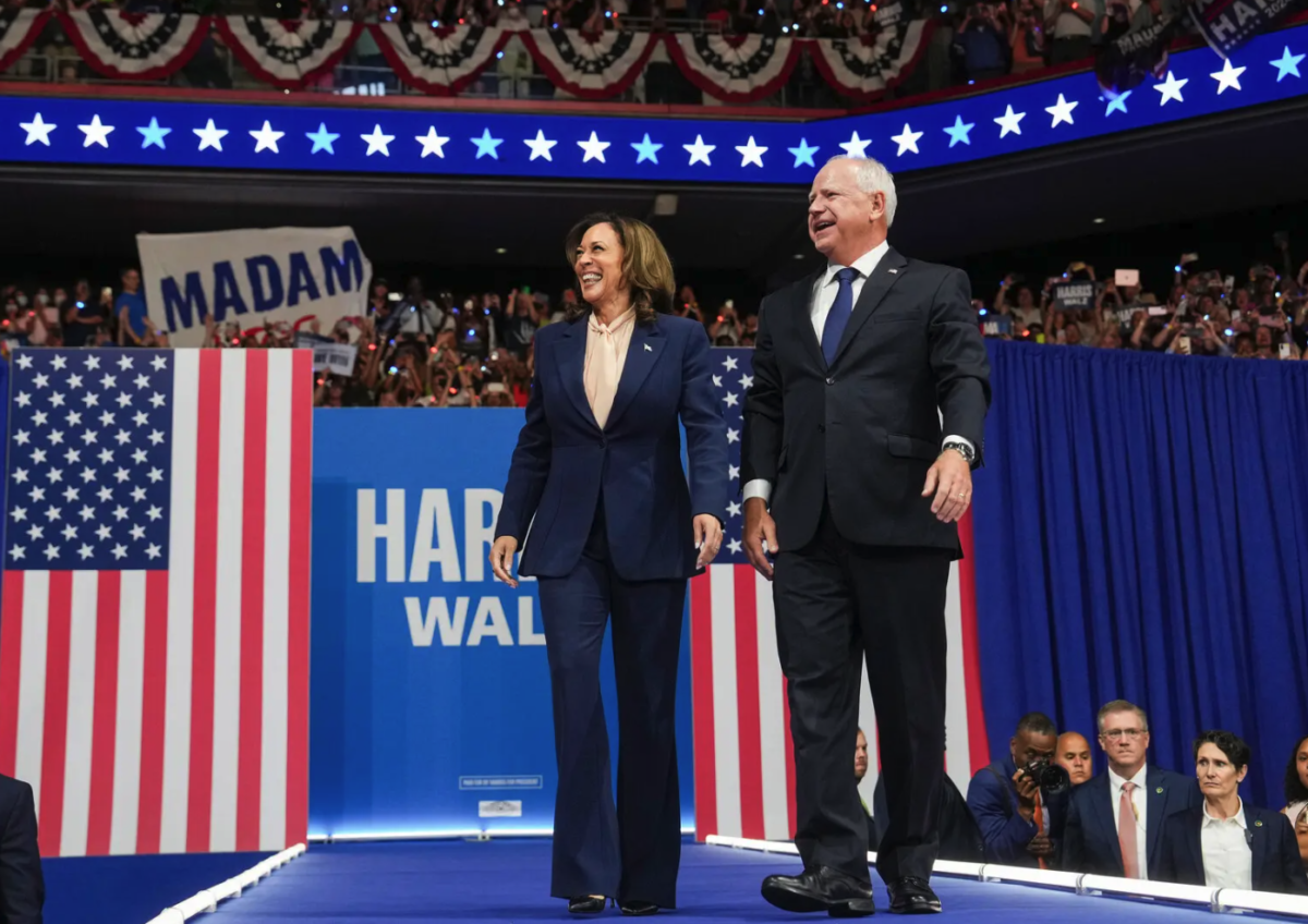 Kamala Harris Tim Waltz2024b 1200x848 - Kamala Harris and Tim Walz Deliver First Rally Together in Philly