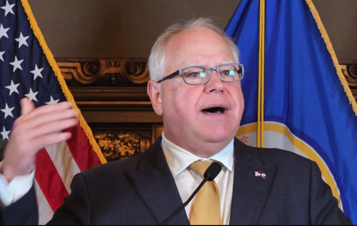 TimWalz2024f 1200x761 - People Like Tim Walz and Kamala Harris: Trump VP Pick JD Vance is More Unpopular than Sarah Palin