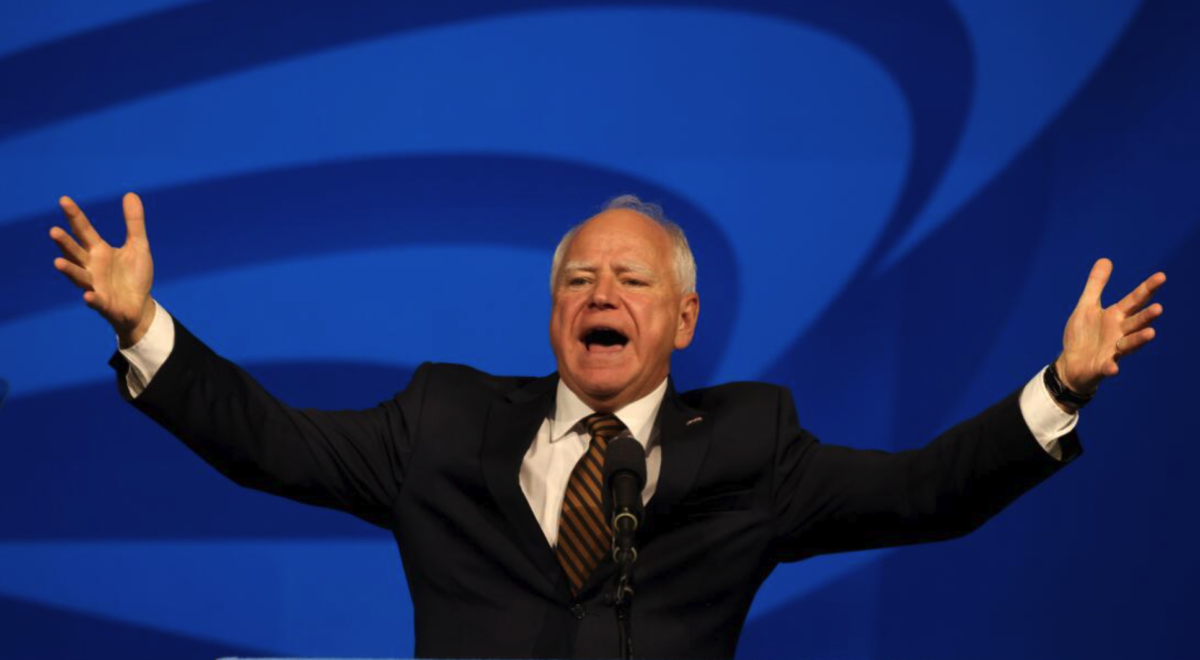 Tim Walz2024e 1200x660 - Tim Walz Accepts the Democratic Party's Nomination for Vice President: Oprah Winfrey Wows the Crowd