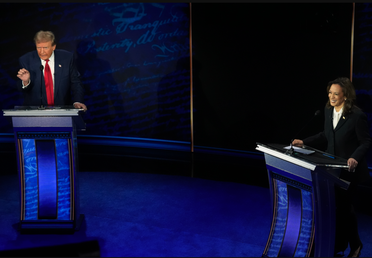 Trump Harris ABC debate2024a 1200x831 - Kamala Harris Stood Up to Trump and Bested Him in the ABC Debate